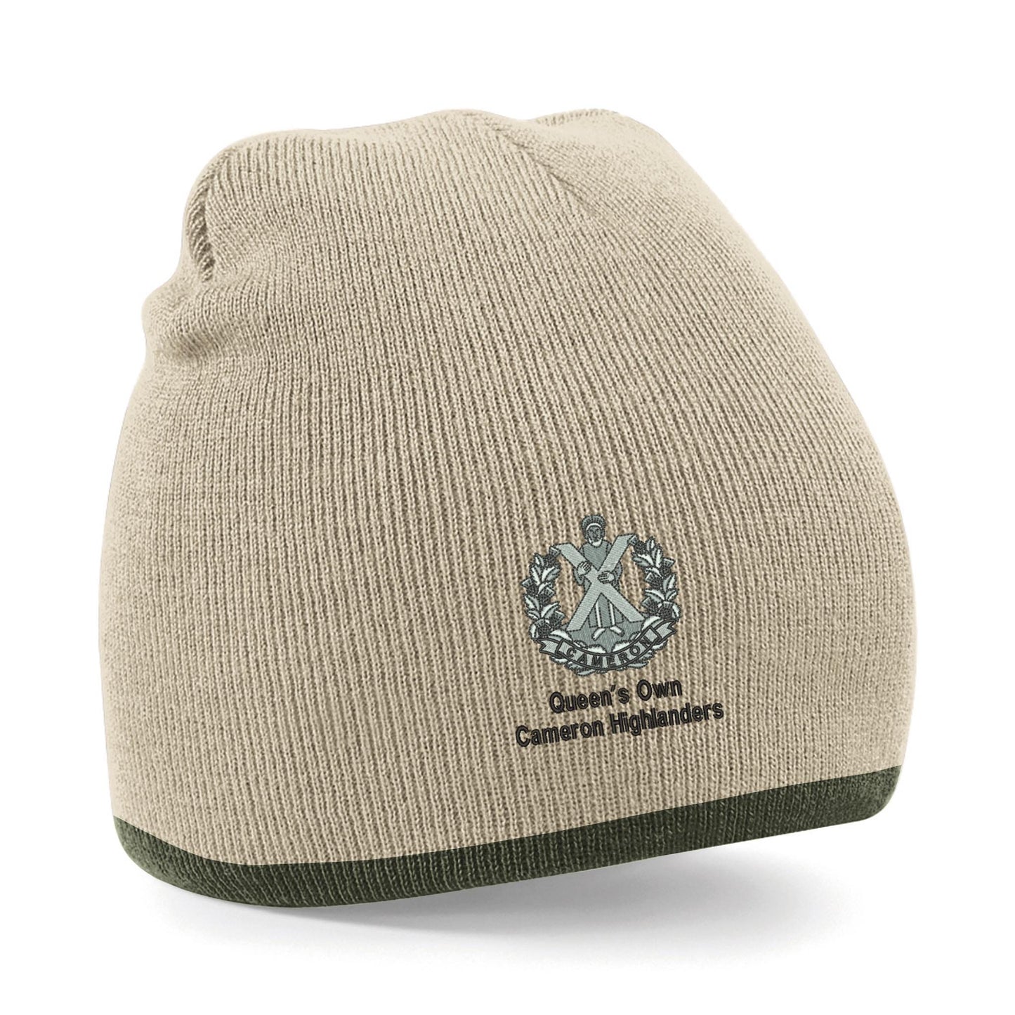 Queens Own Cameron Highlanders Beanie Hat