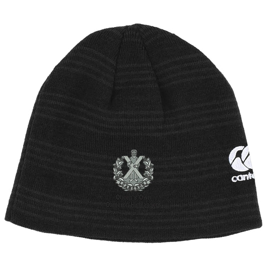 Queens Own Cameron Highlanders Canterbury Beanie Hat
