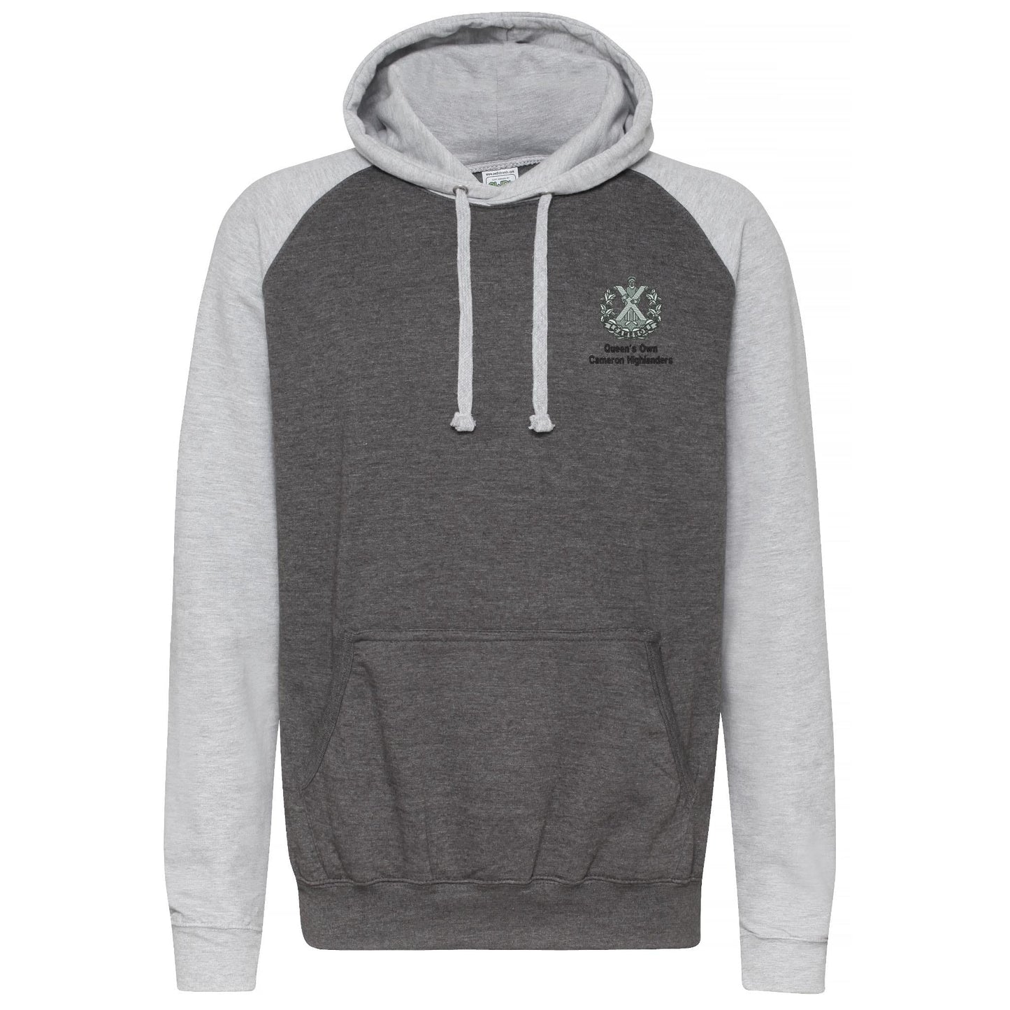 Queens Own Cameron Highlanders Contrast Hoodie
