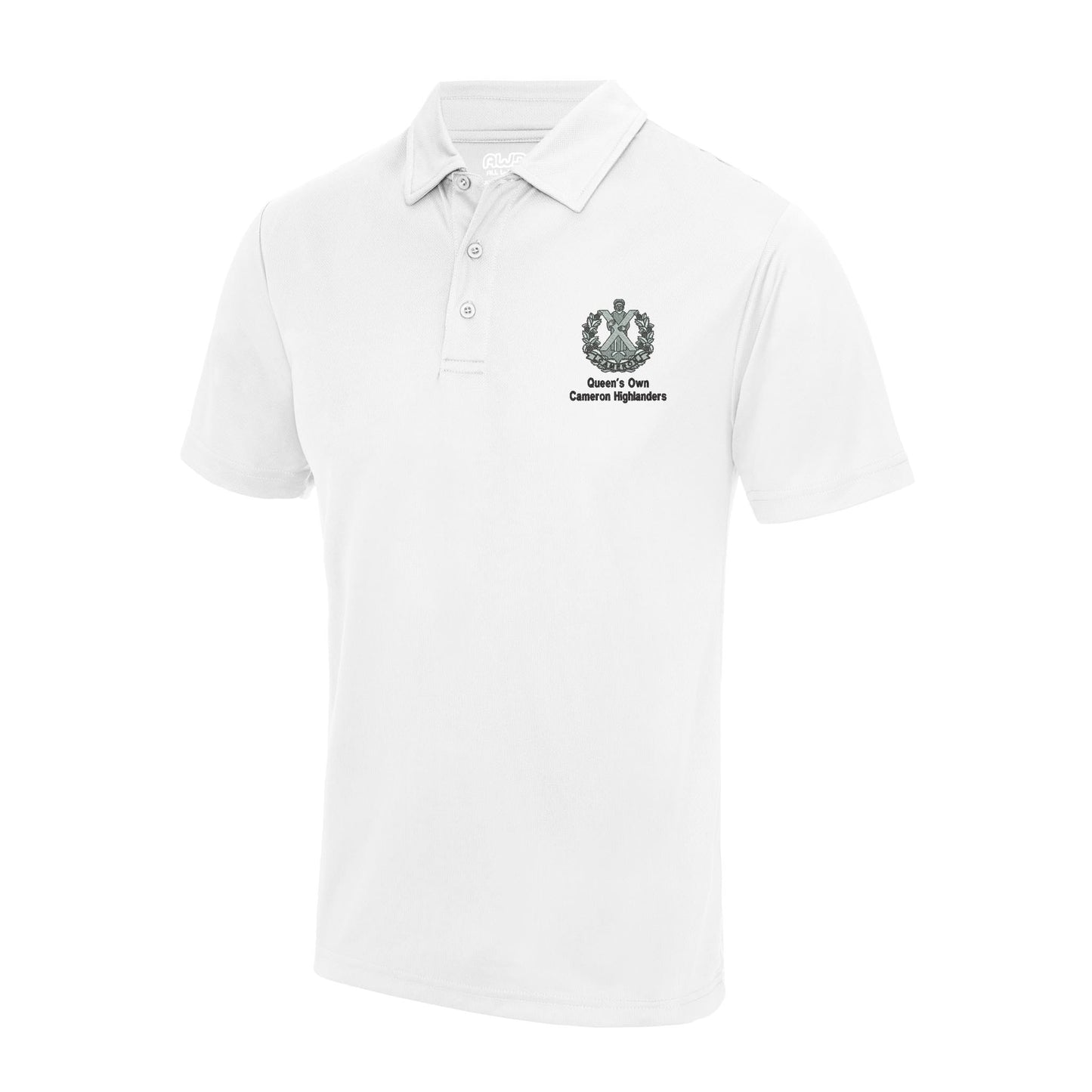 Queens Own Cameron Highlanders Cool Polo
