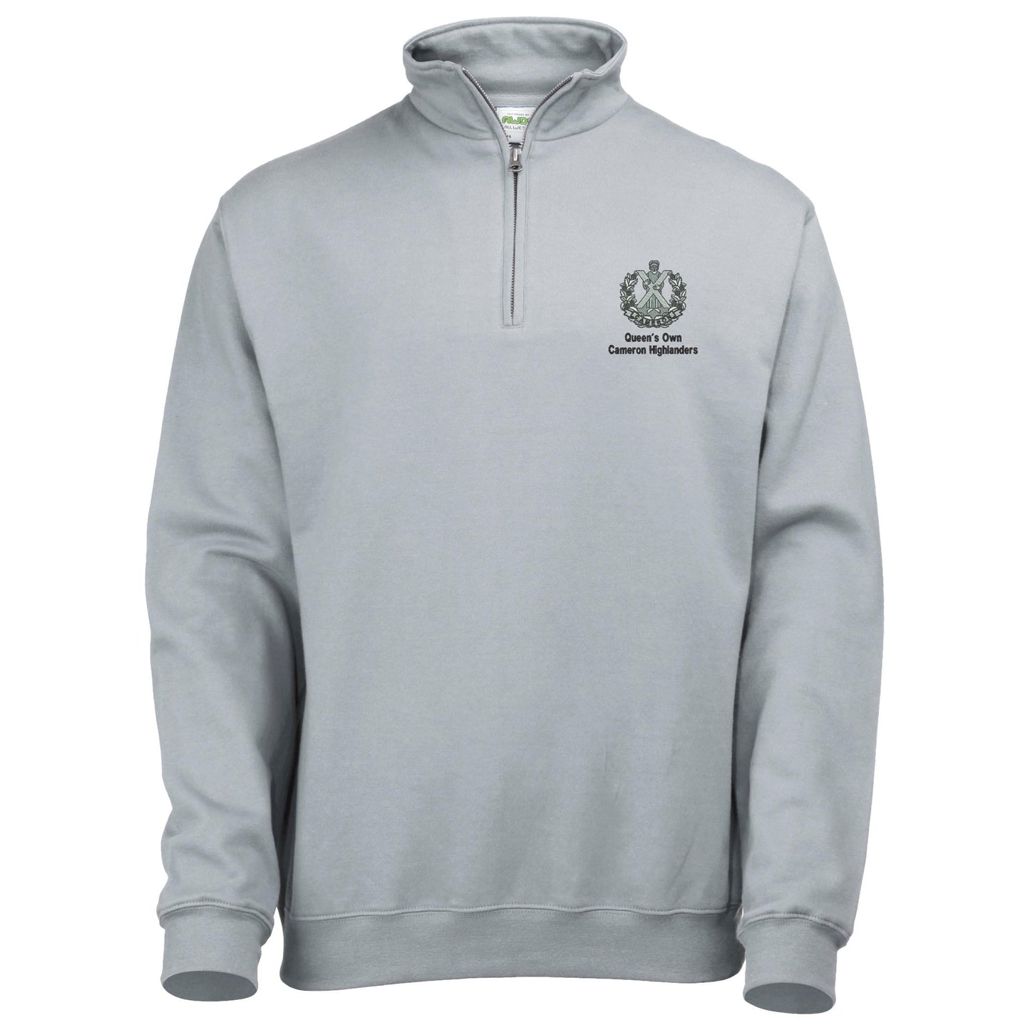 Queens Own Cameron Highlanders 1/4 Zip Sweatshirt