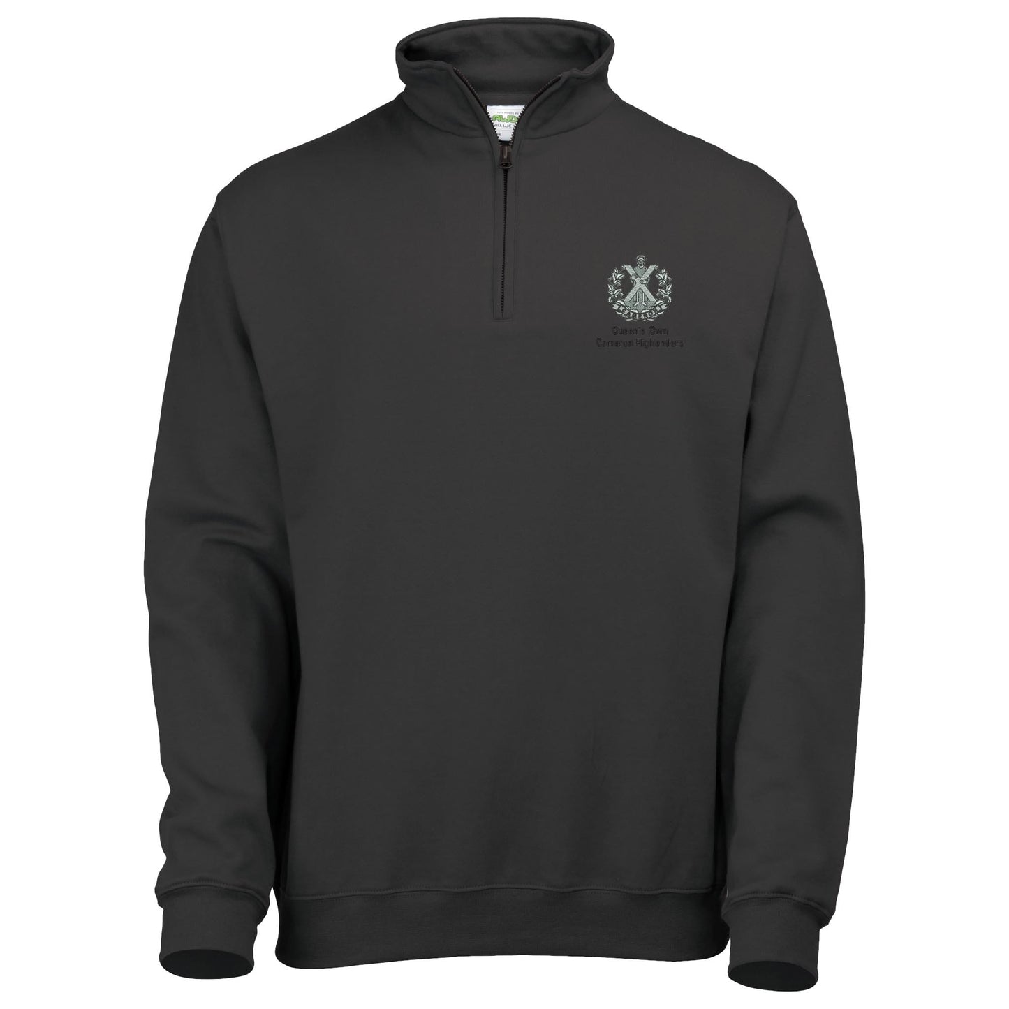 Queens Own Cameron Highlanders 1/4 Zip Sweatshirt