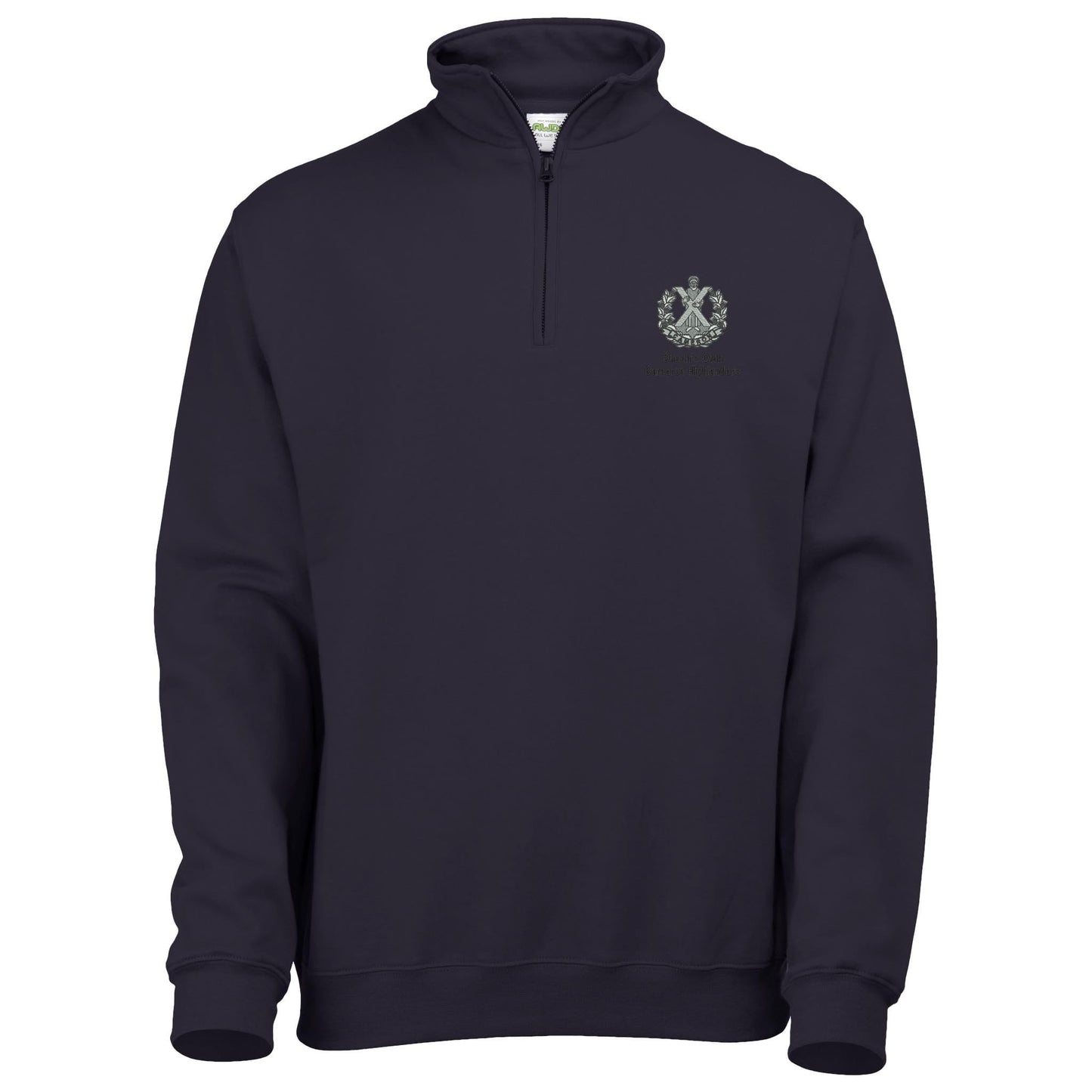 Queens Own Cameron Highlanders 1/4 Zip Sweatshirt