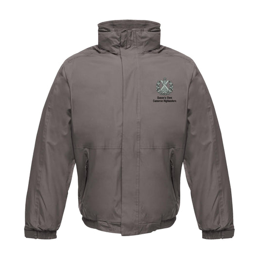 Queens Own Cameron Highlanders Waterproof Jacket With Hood
