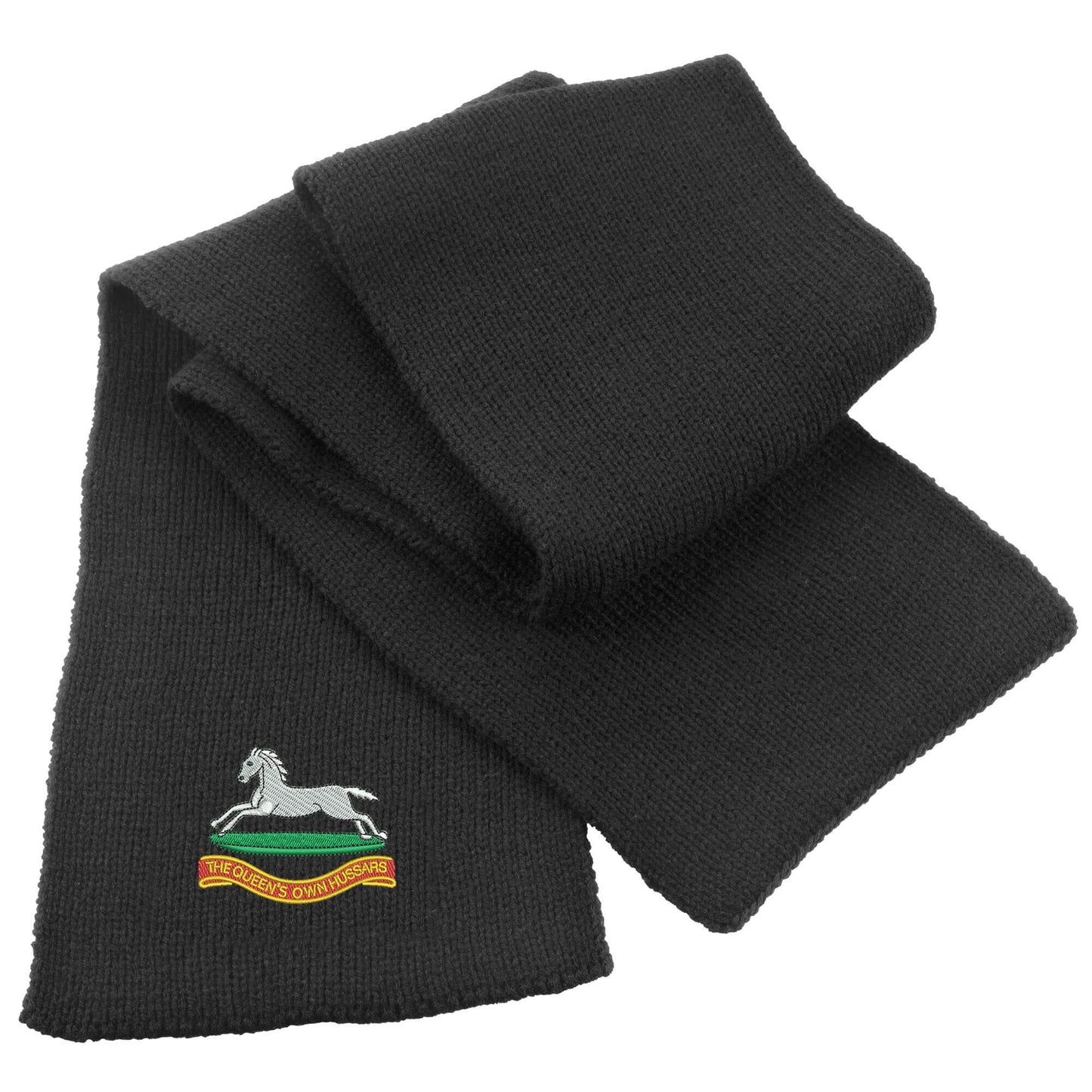 Queens Own Hussars Heavy Knit Scarf