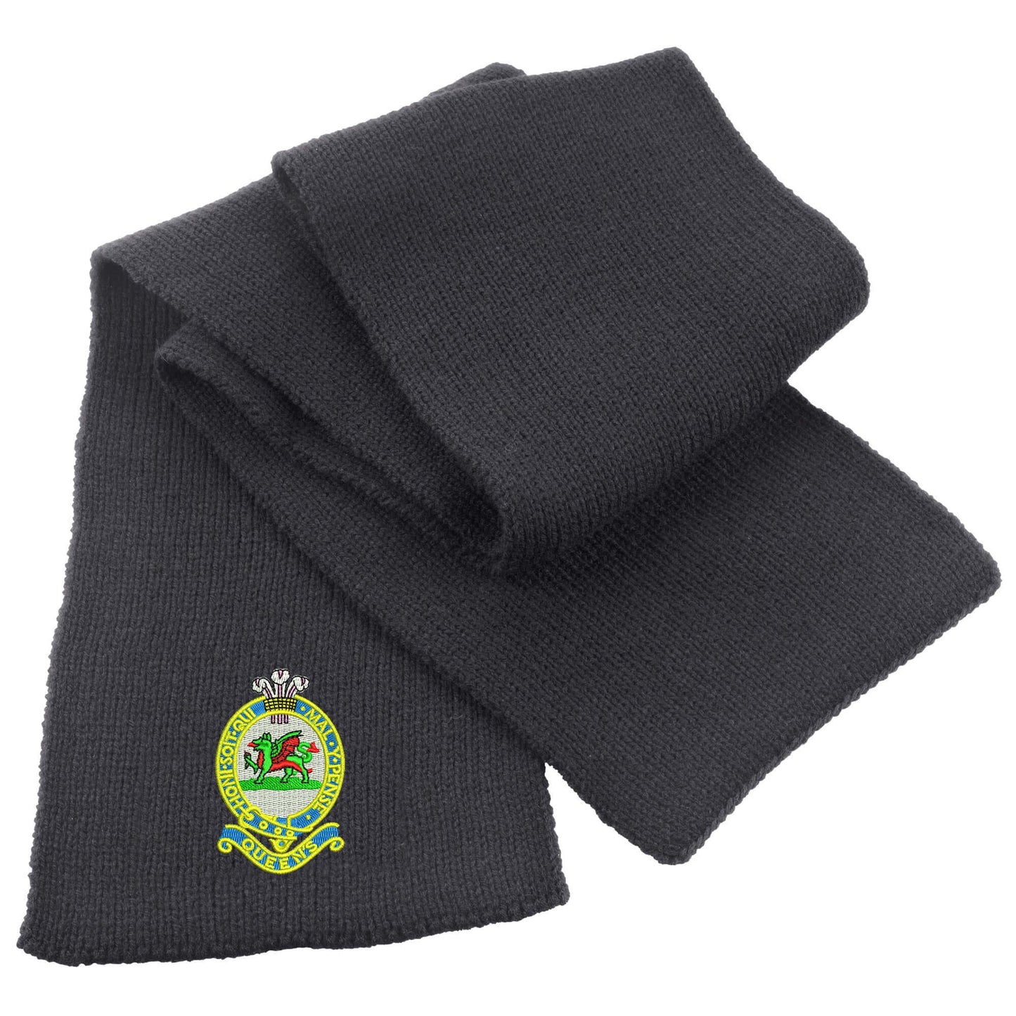 Queens Regiment Heavy Knit Scarf