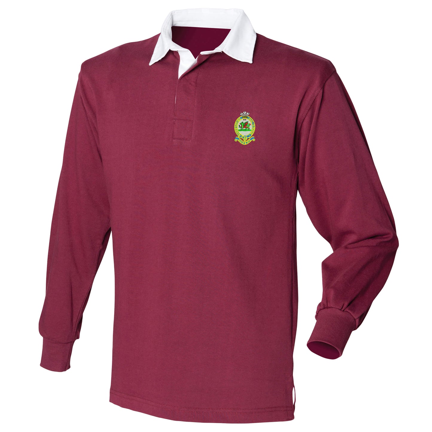 Queens Regiment Long Sleeve Rugby Shirt