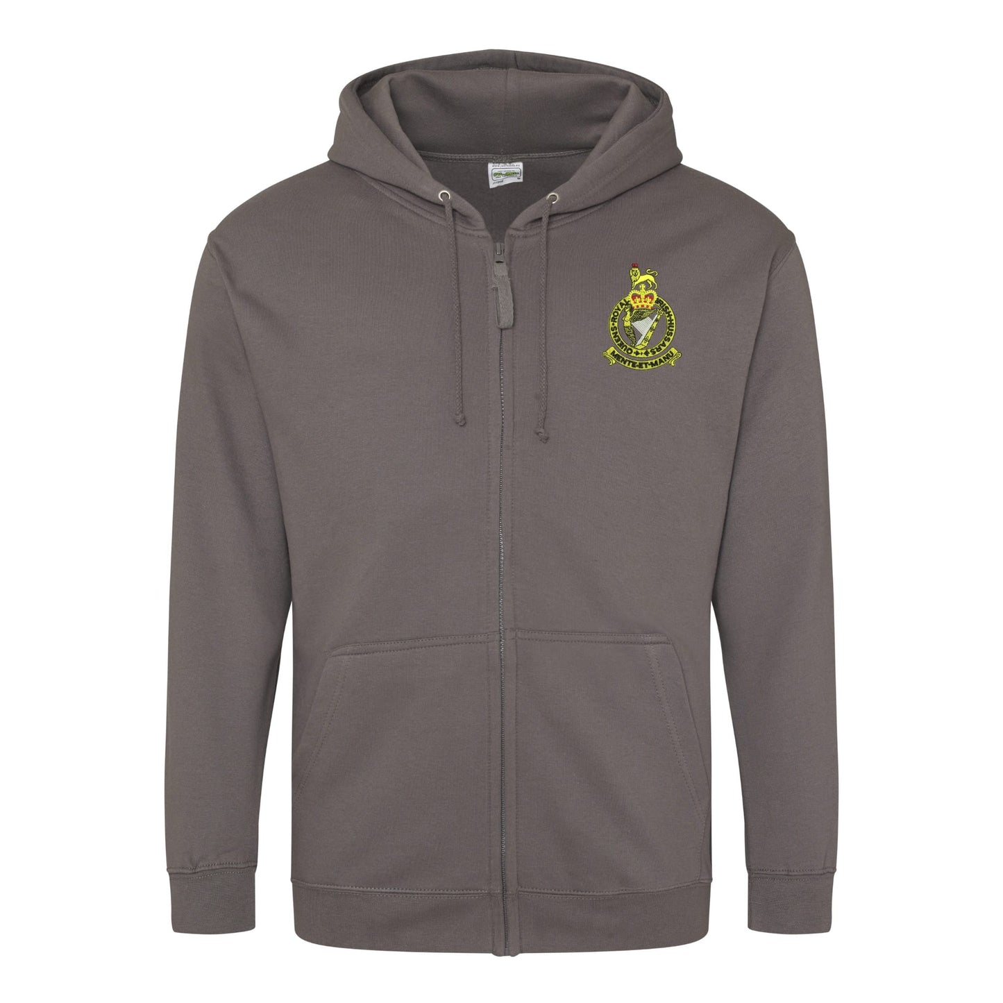 Queen's Royal Irish Hussars Zipped Hoodie