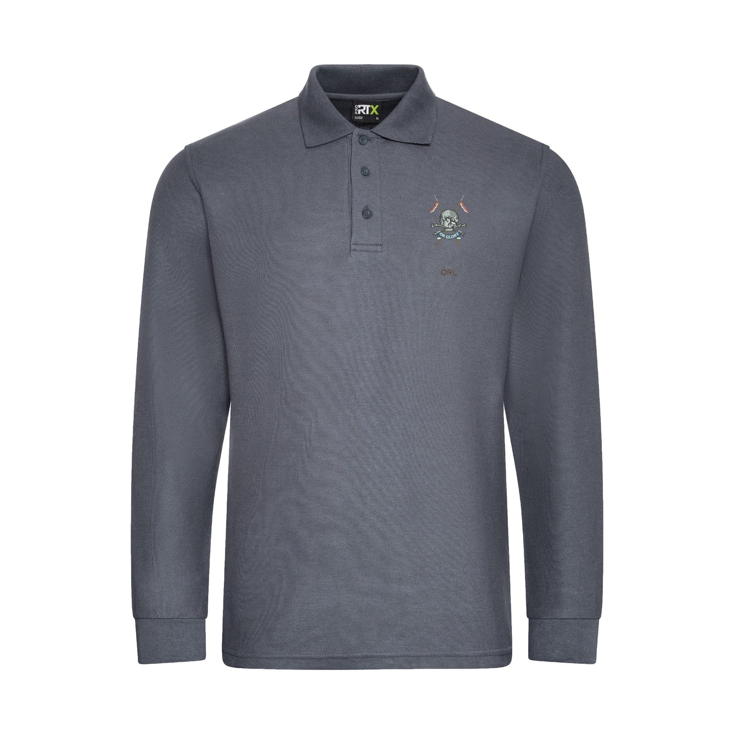 Queens Royal Lancers Long Sleeve Polo Shirt