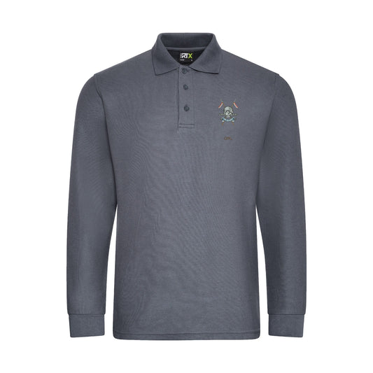 Queens Royal Lancers Long Sleeve Polo Shirt