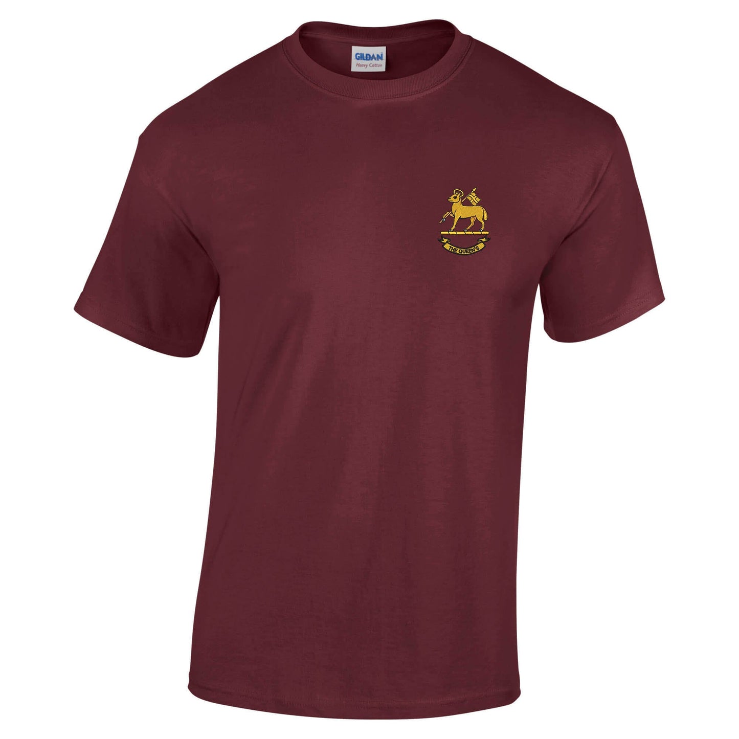 Queen's Royal Regiment Cotton T-Shirt
