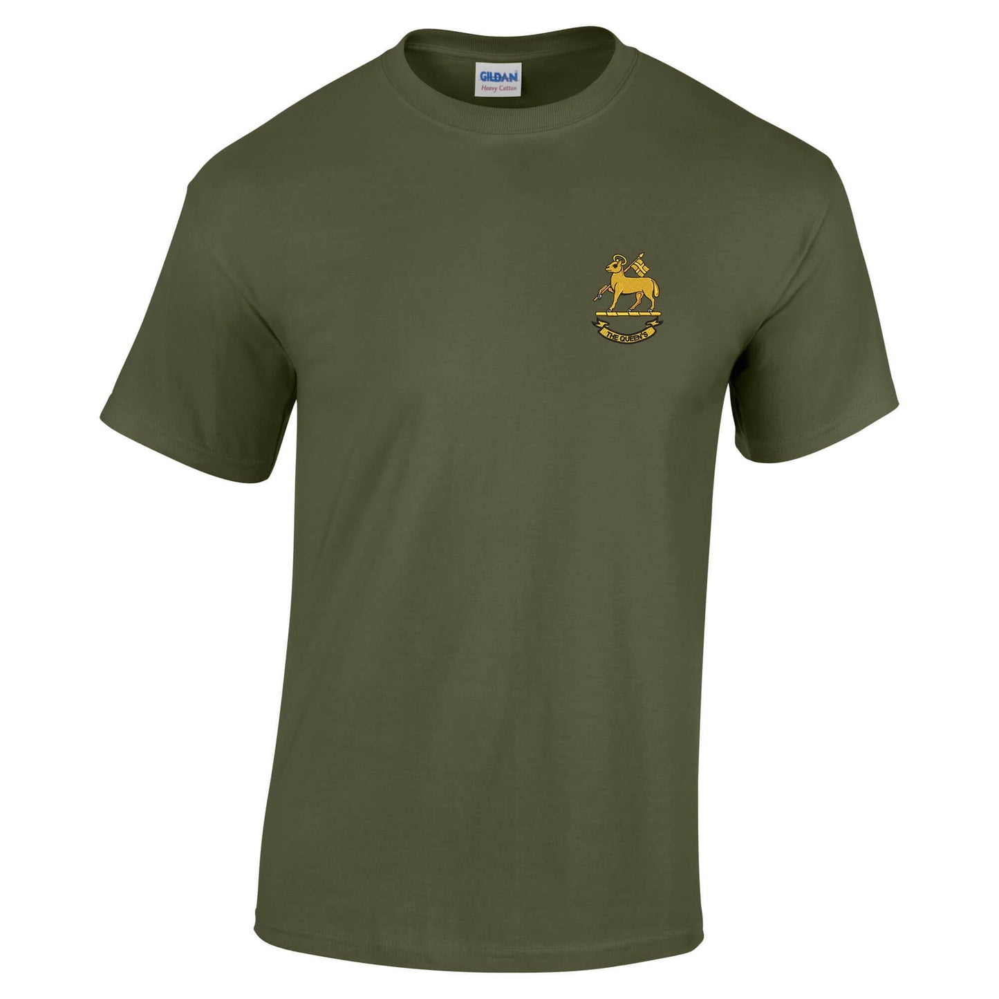 Queen's Royal Regiment Cotton T-Shirt