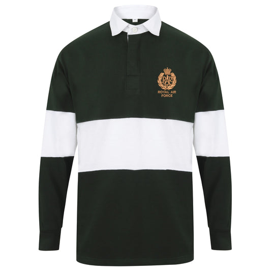 RAF Airman Long Sleeve Panelled Rugby Shirt