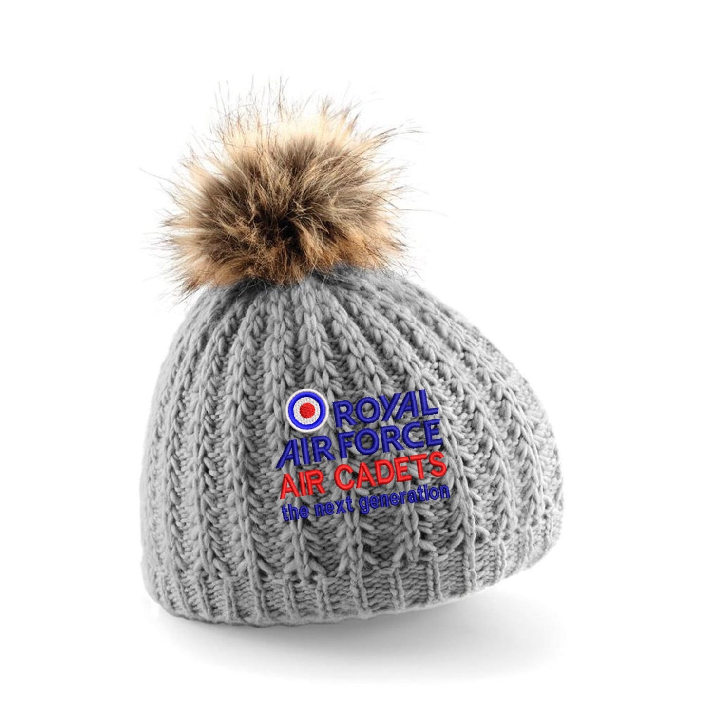 RAF Air Cadets Pom Pom Beanie Hat