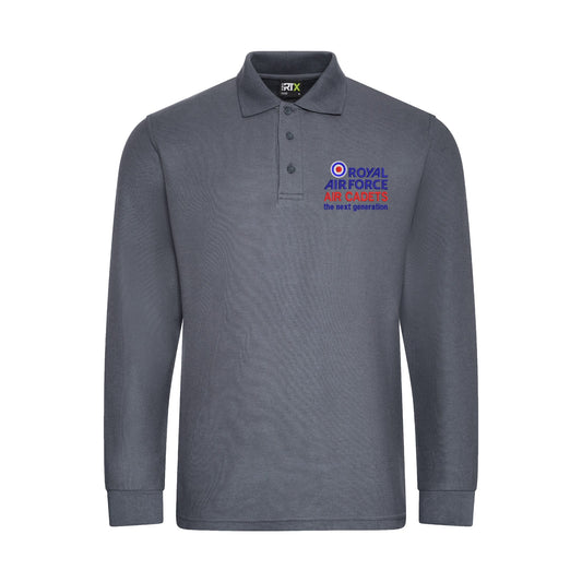 RAF Air Cadets Long Sleeve Polo Shirt