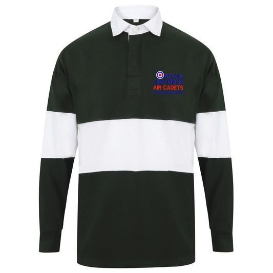RAF Air Cadets Long Sleeve Panelled Rugby Shirt