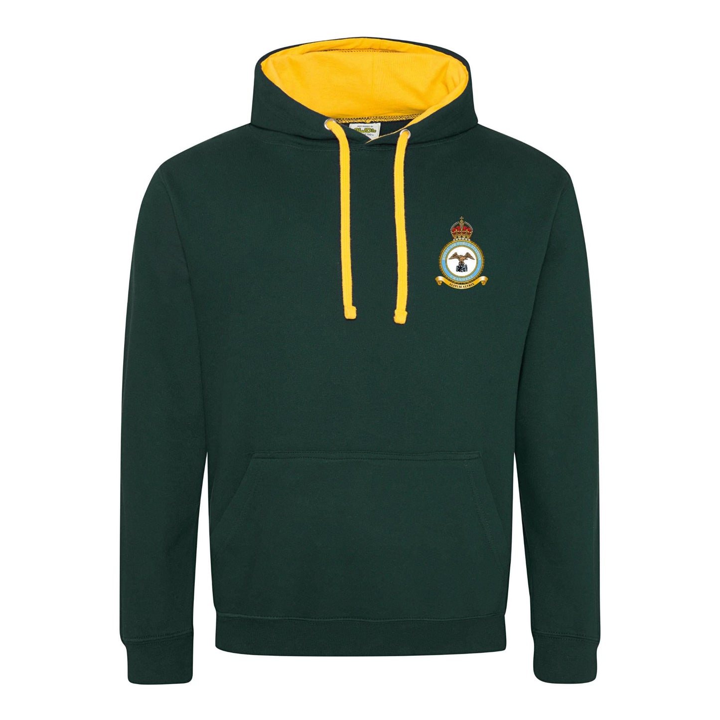 RAF Cranwell Varsity Contrast Hoodie
