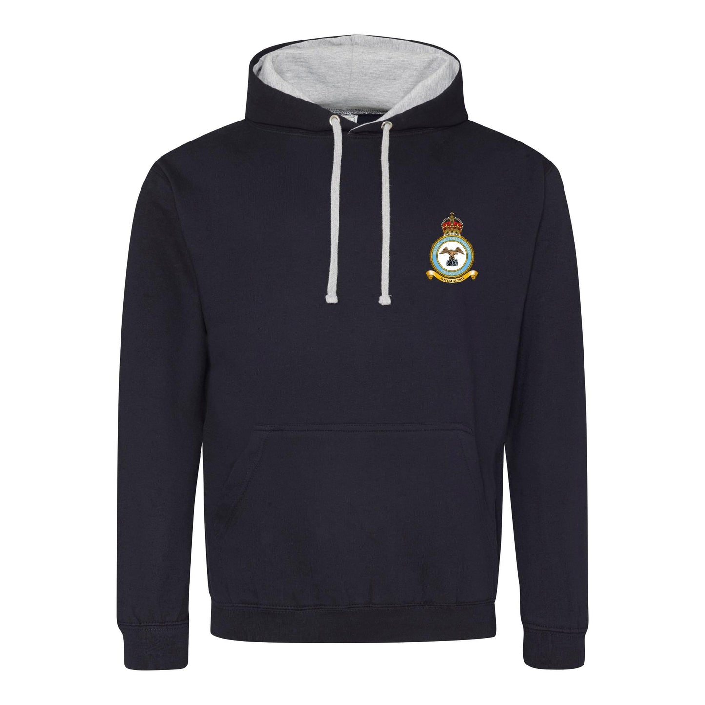 RAF Cranwell Varsity Contrast Hoodie
