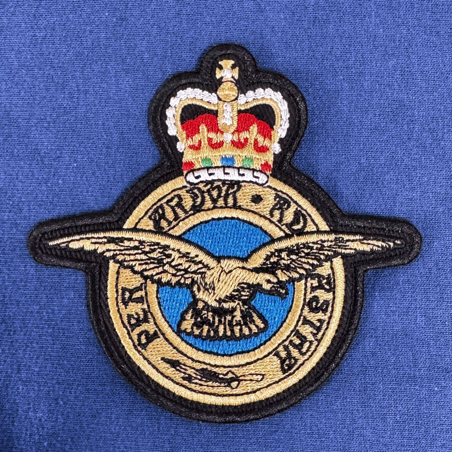 Royal Air Force (Eagle) Iron On Patch - RAF