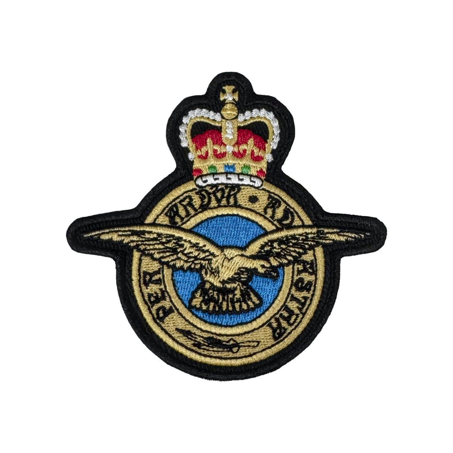 Royal Air Force (Eagle) Iron On Patch - RAF