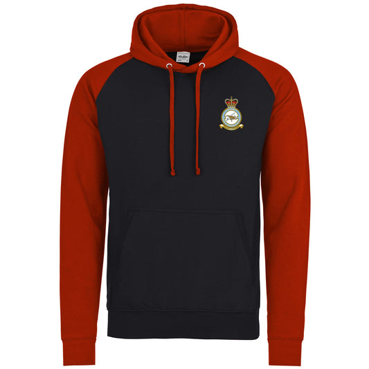 No. 51 Squadron RAF Regiment (Big Cat) Contrast Hoodie