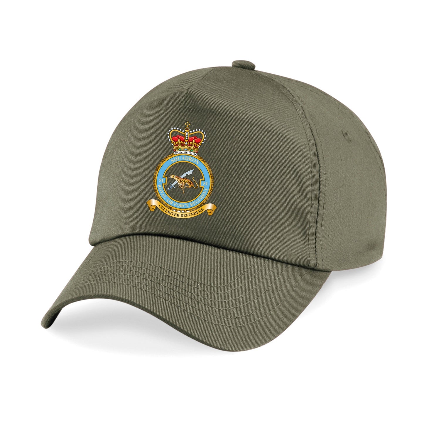 RAF Regiment 51 Squadron Printed Cap