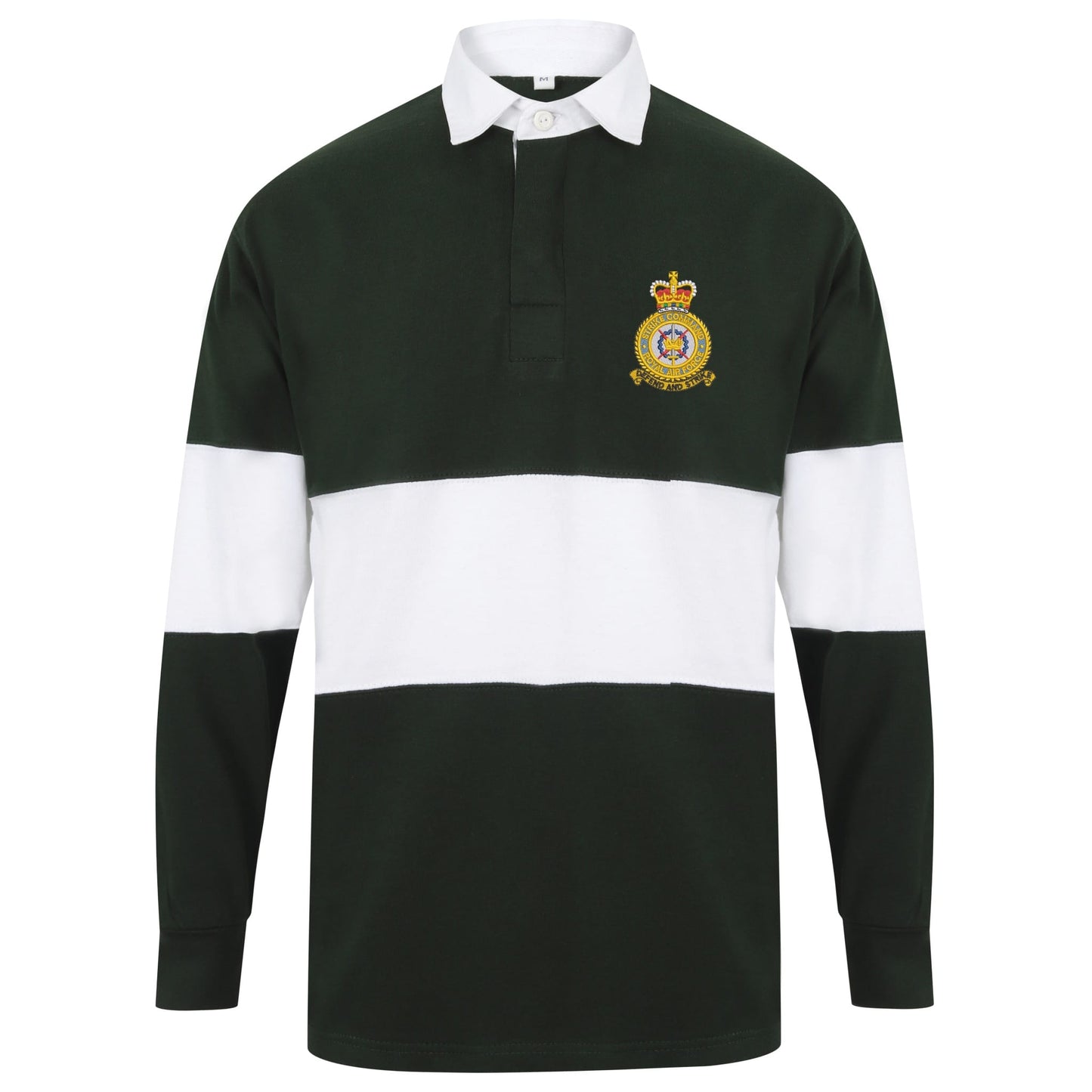 RAF Strike Command Long Sleeve Panelled Rugby Shirt