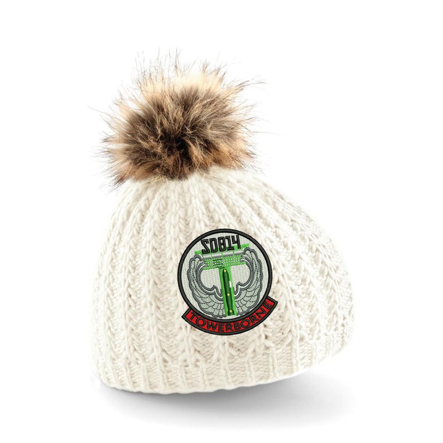 RAFP 814 Towerborne Pom Pom Beanie Hat