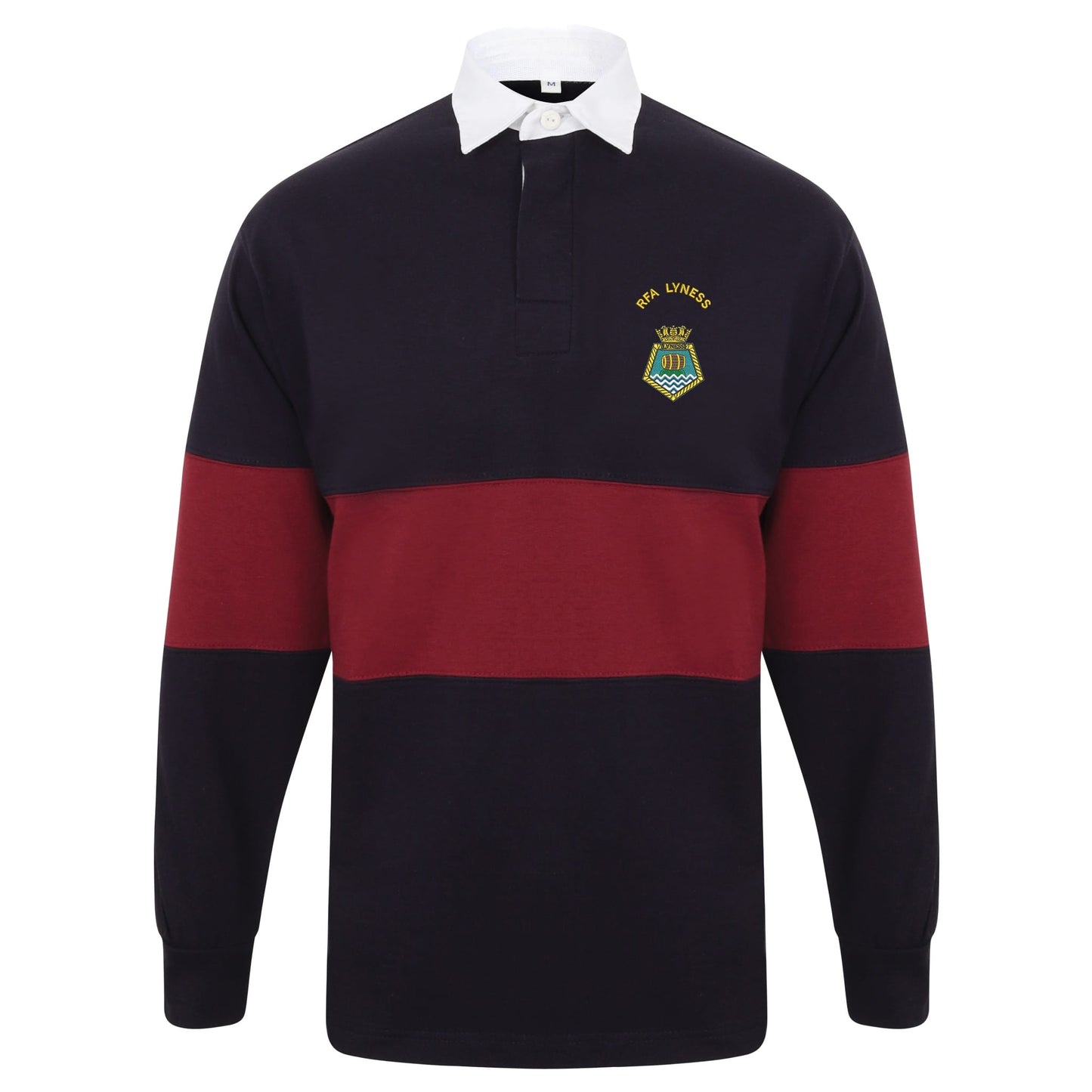 RFA Lyness Long Sleeve Panelled Rugby Shirt