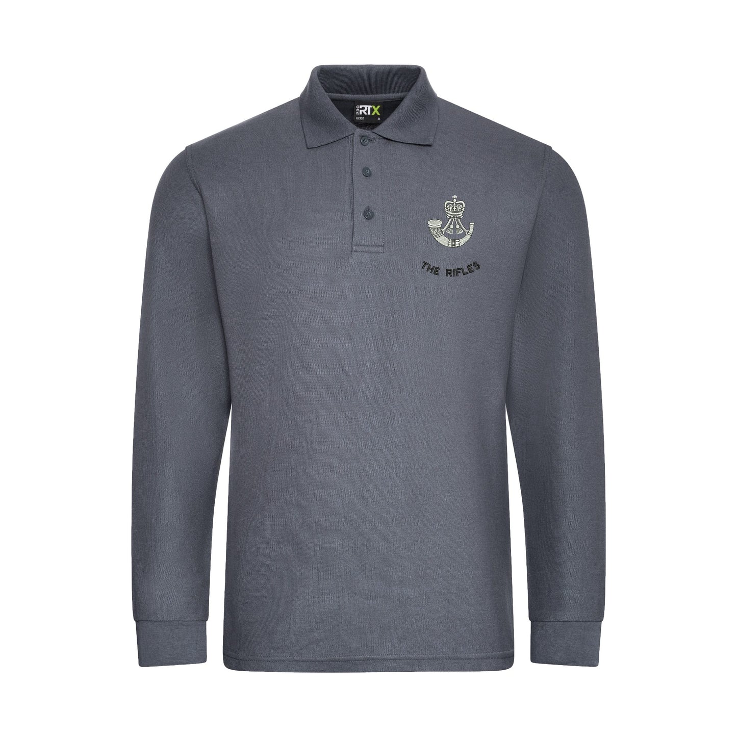 The Rifles Regiment Long Sleeve Polo Shirt