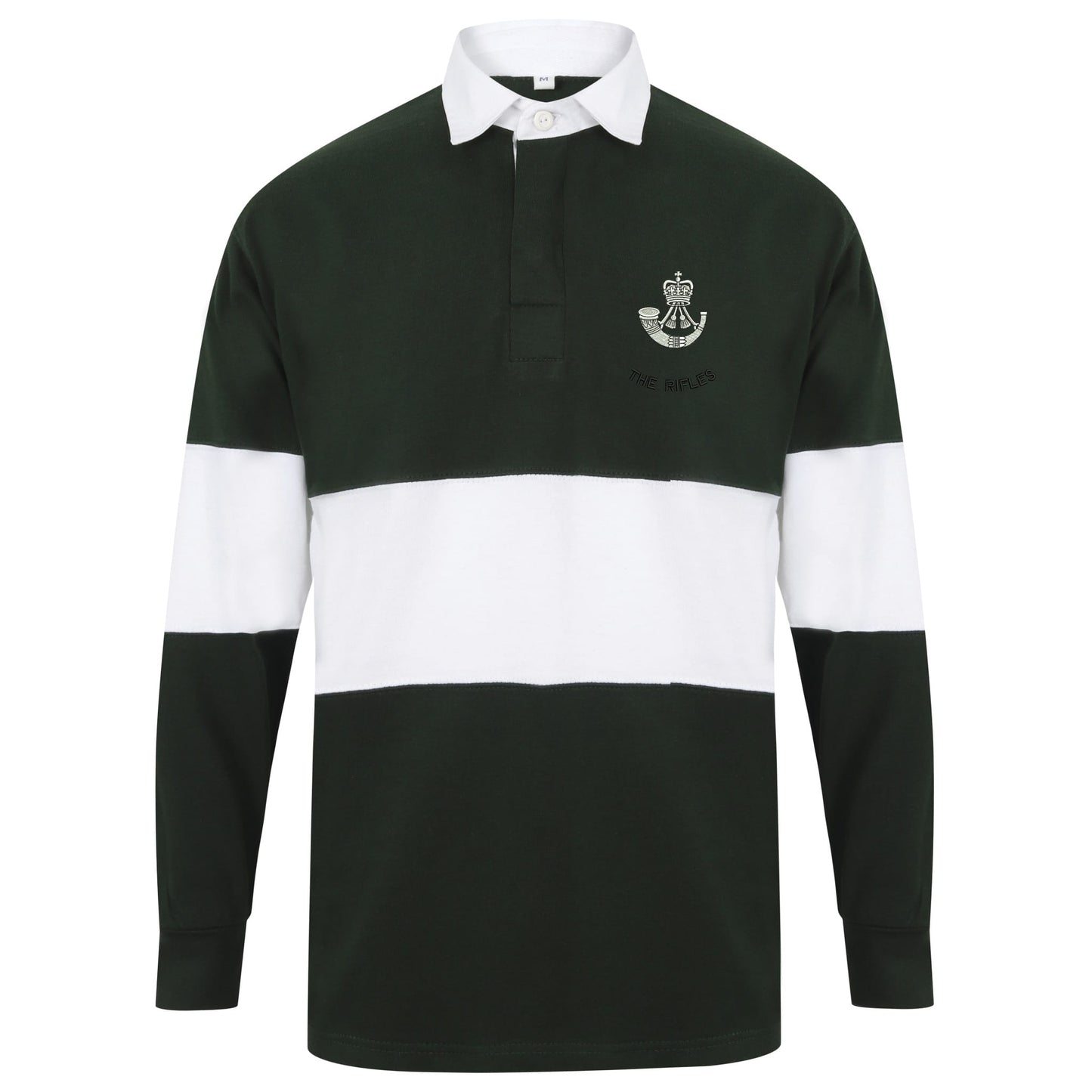 The Rifles Long Sleeve Panelled Rugby Shirt