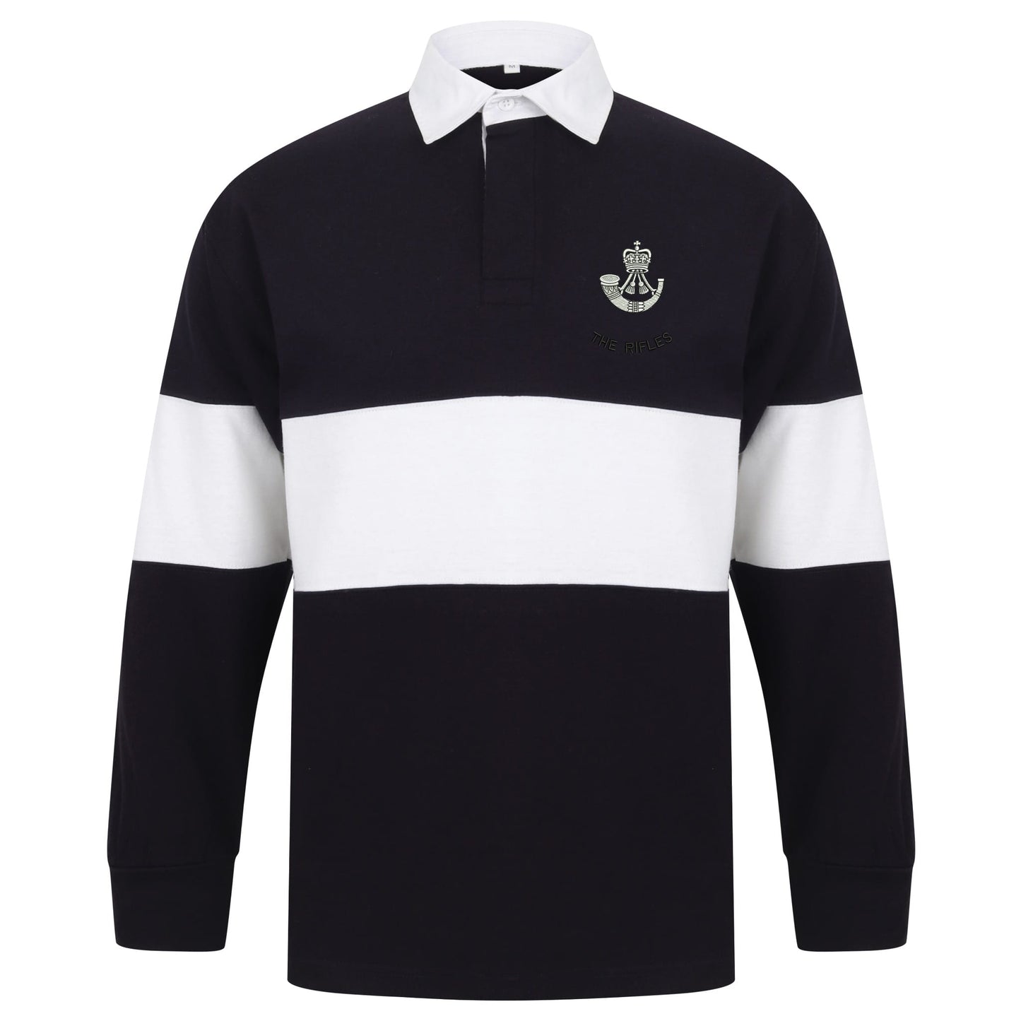 The Rifles Long Sleeve Panelled Rugby Shirt