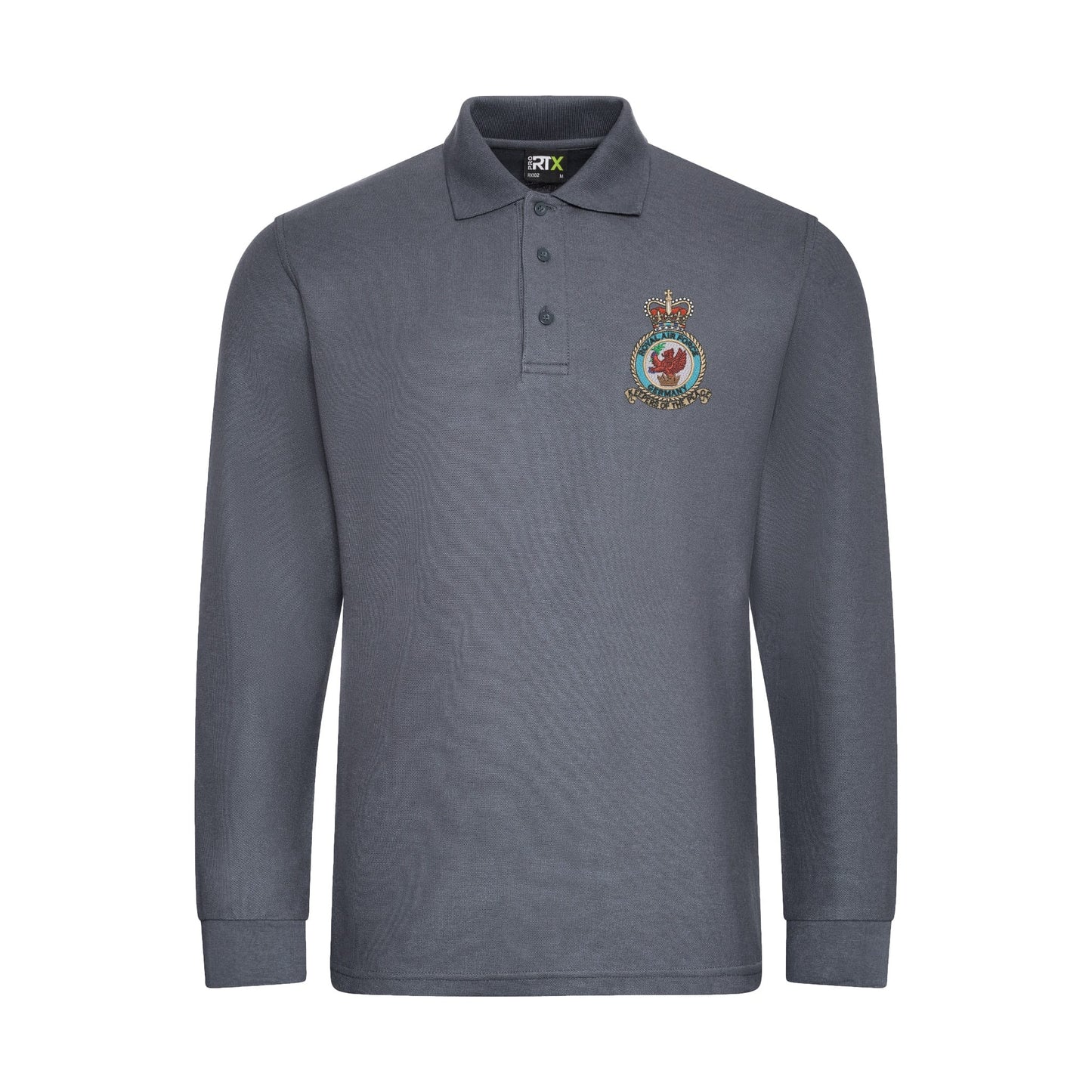 Royal Air Force Germany Long Sleeve Polo Shirt