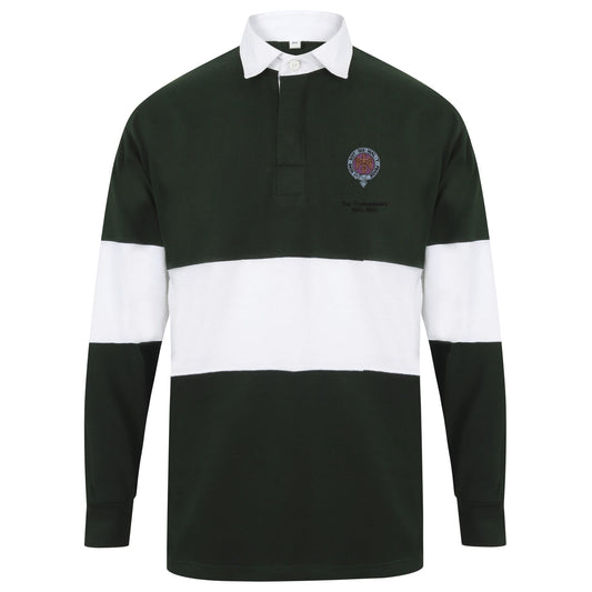 Royal Anglian Pompadour Long Sleeve Panelled Rugby Shirt