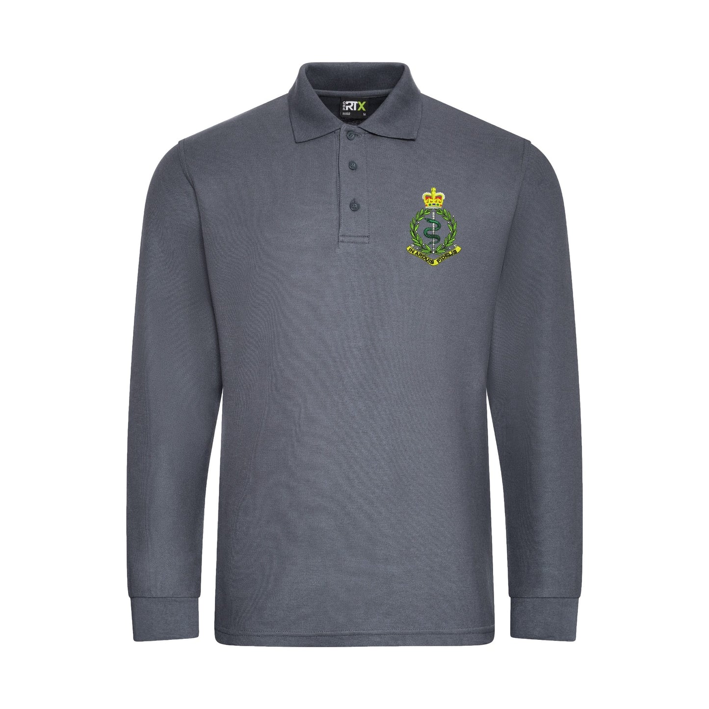Royal Army Medical Corps Long Sleeve Polo Shirt