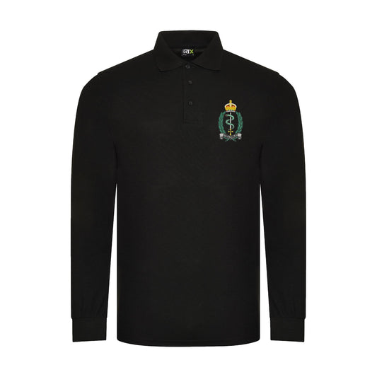 Royal Army Medical Service Long Sleeve Polo Shirt