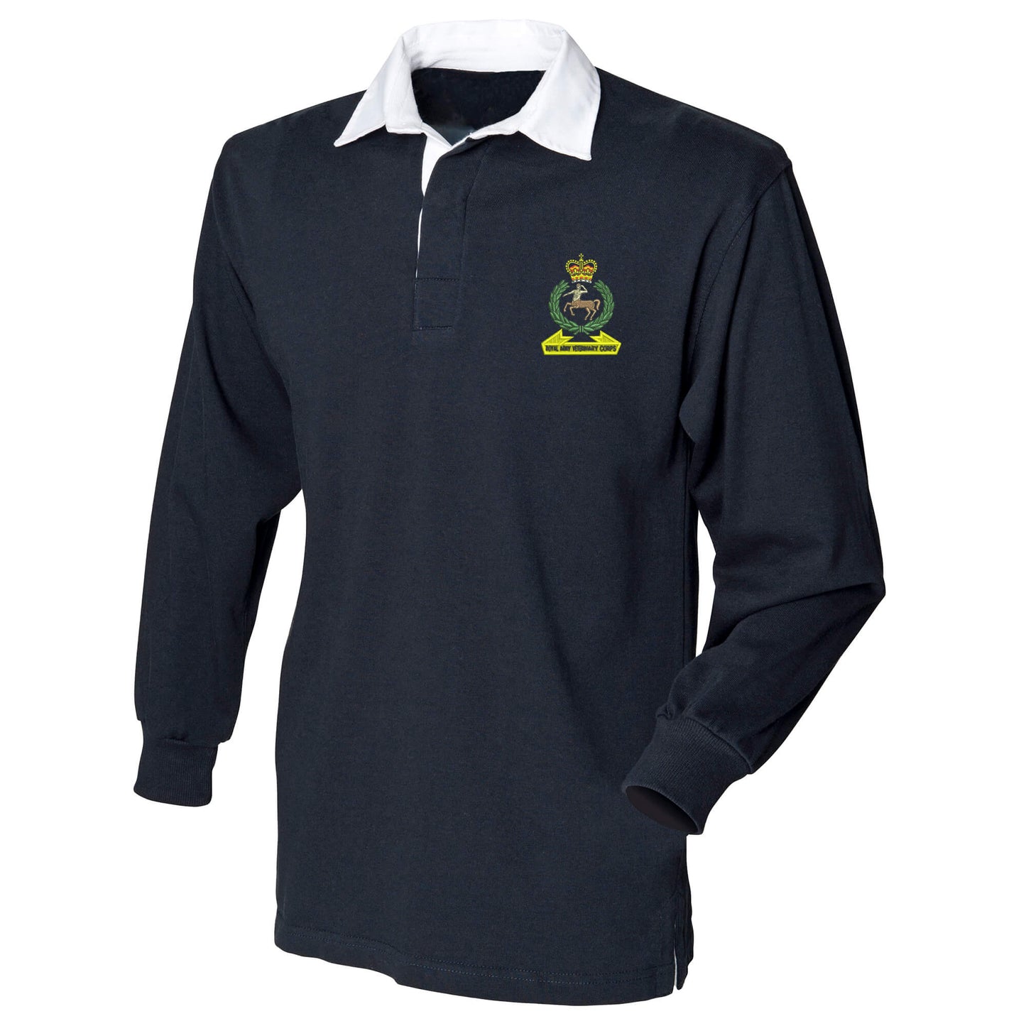 Royal Army Veterinary Corps Long Sleeve Rugby Shirt