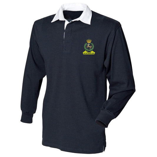 Royal Army Veterinary Corps Long Sleeve Rugby Shirt