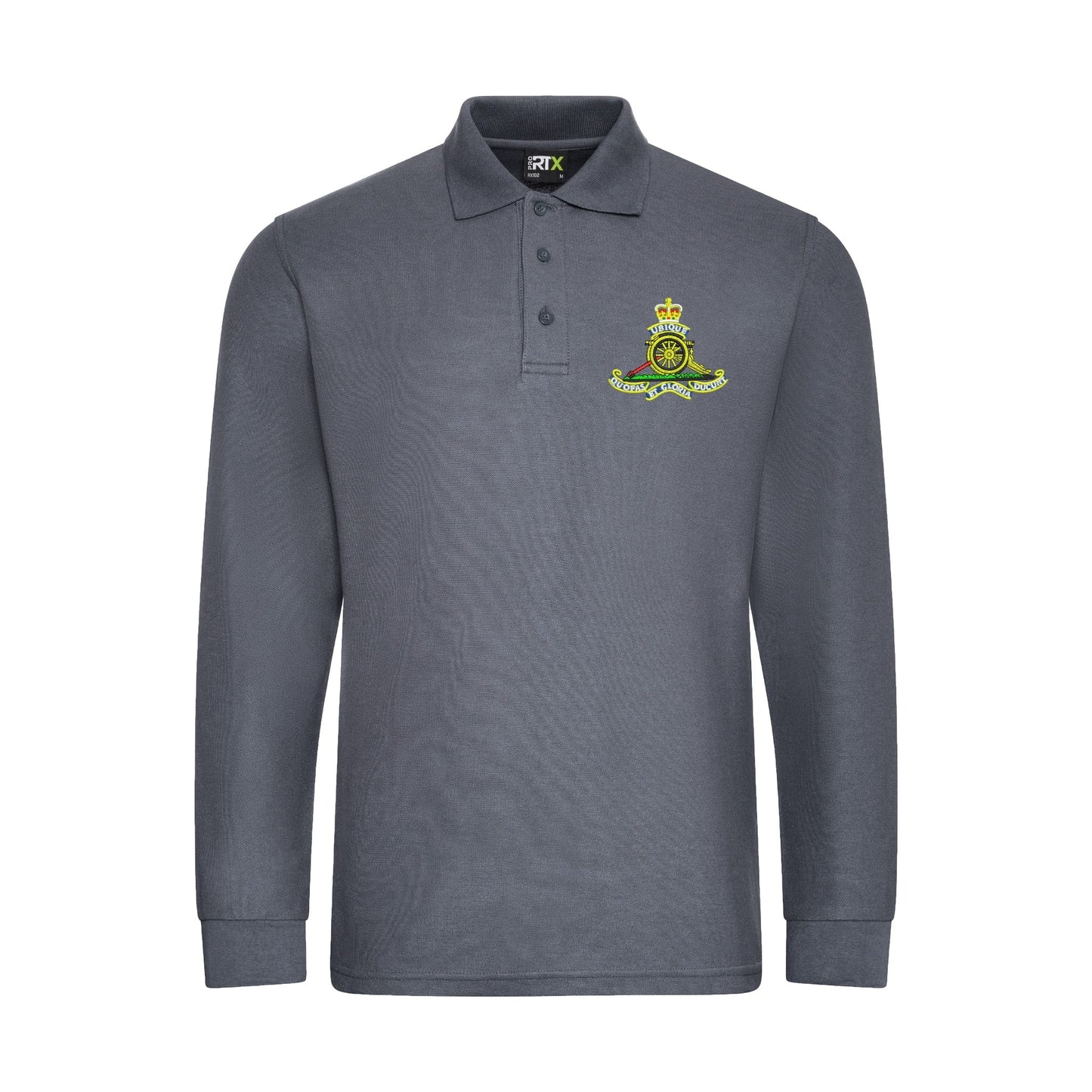 Royal Artillery Long Sleeve Polo Shirt