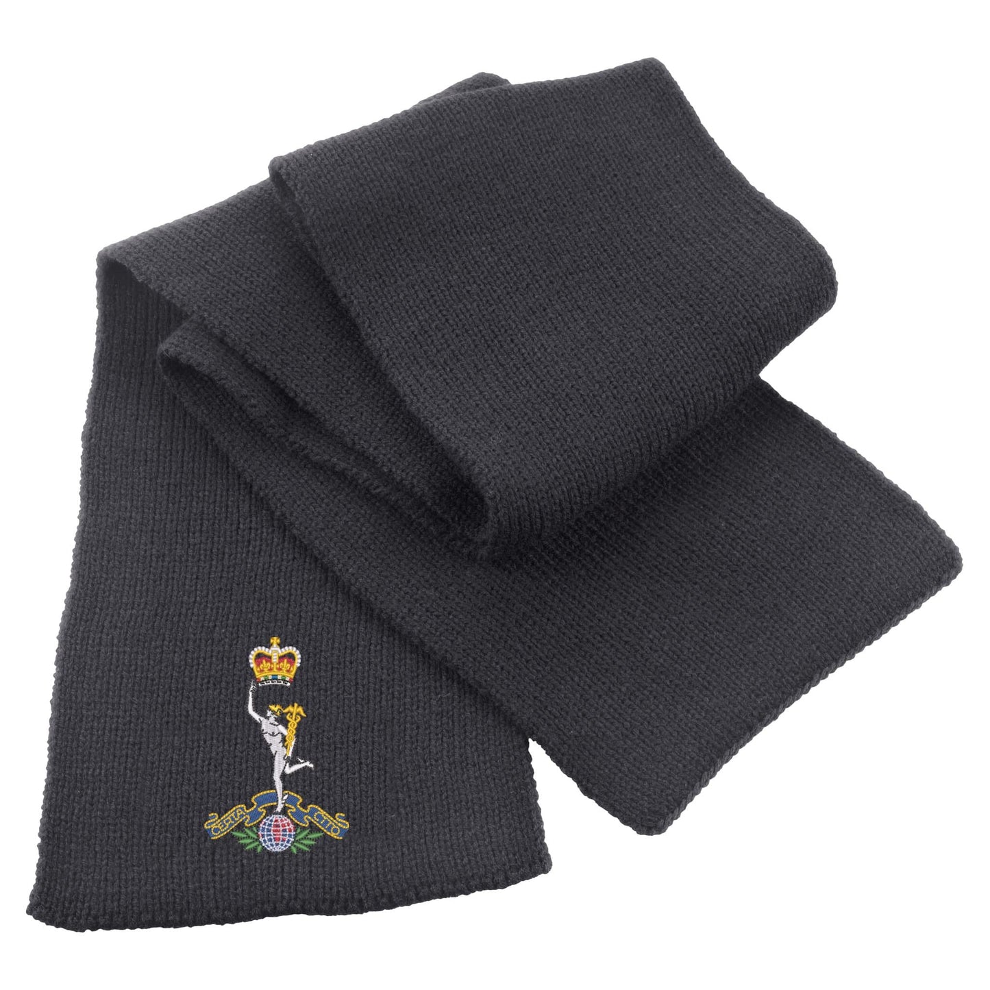 Royal Corps of Signals Heavy Knit Scarf