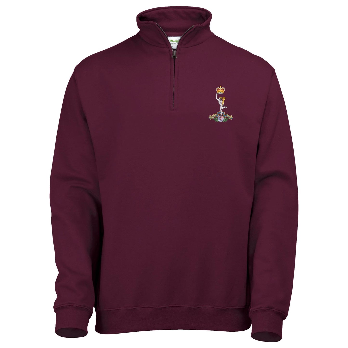 Royal Corps of Signals Quarter Zip Sweatshirt