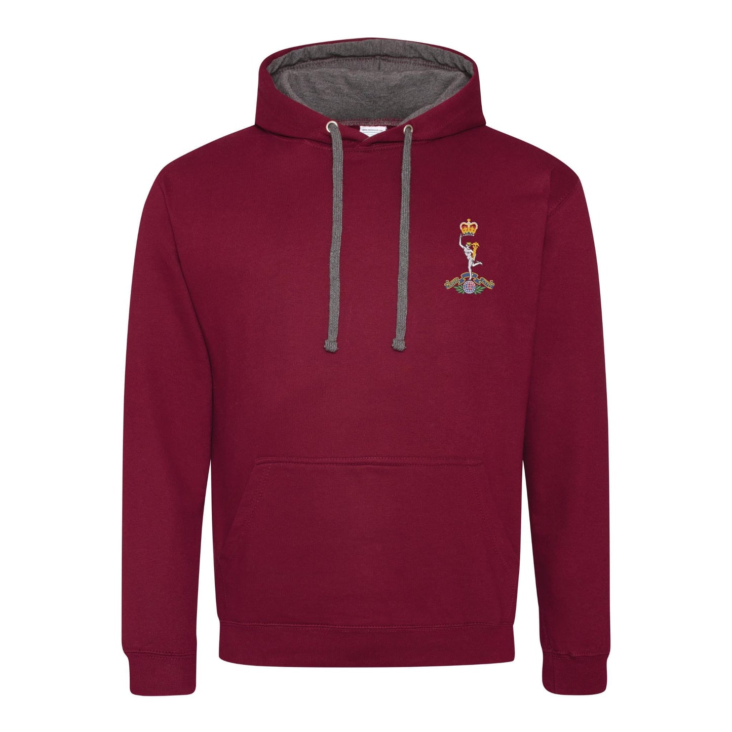 Royal Corps of Signals Varsity Contrast Hoodie
