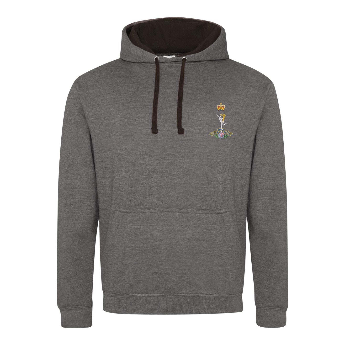 Royal Corps of Signals Varsity Contrast Hoodie