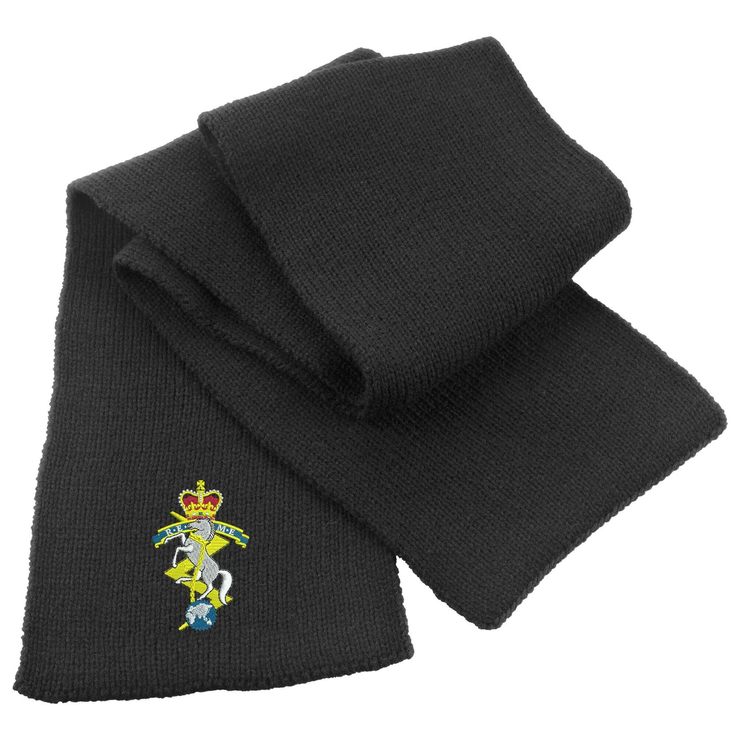 Royal Electrical and Mechanical Engineers (REME) Heavy Knit Scarf
