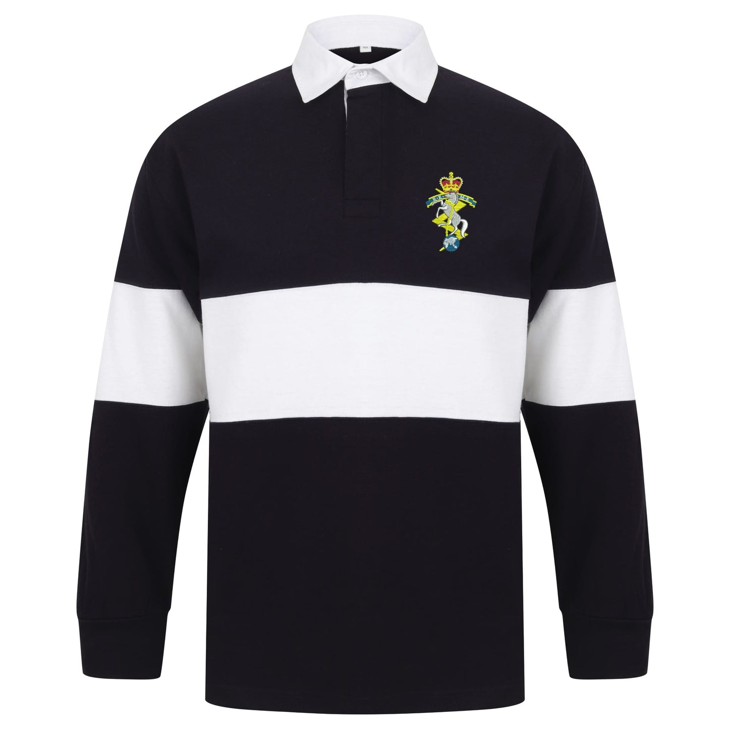 Royal Electrical and Mechanical Engineers (REME) Long Sleeve Panelled Rugby Shirt