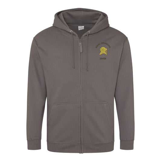 Royal Engineers Diver Zipped Hoodie