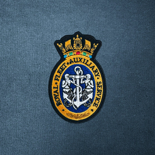 Royal Fleet Auxiliary Service Iron On Patch