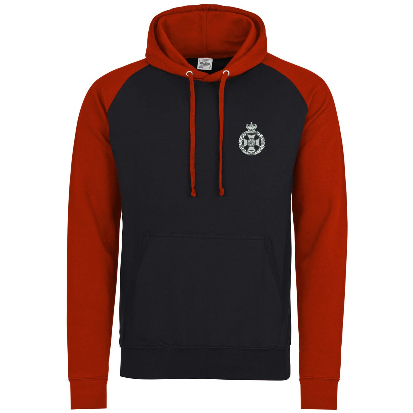 Royal Green Jackets Contrast Hoodie