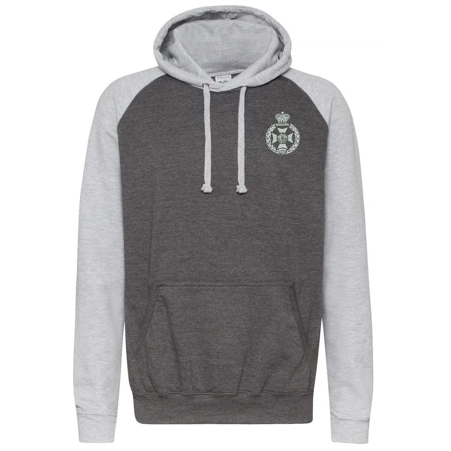 Royal Green Jackets Contrast Hoodie