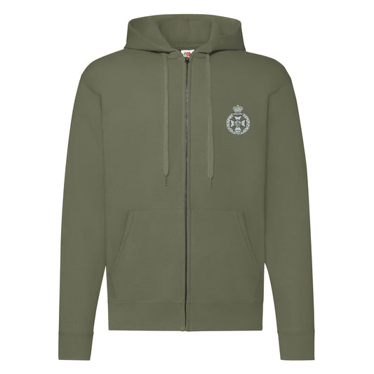 Royal Green Jackets Zipped Hoodie